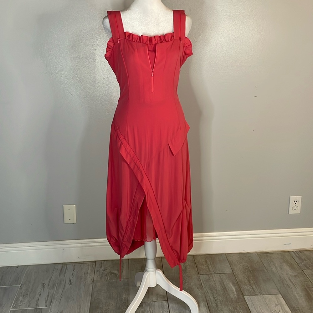 [Dzhavael] Pink Couture Jumper Dress - Size Small